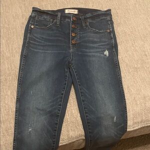 Madewell Classic Blue Denim Pants